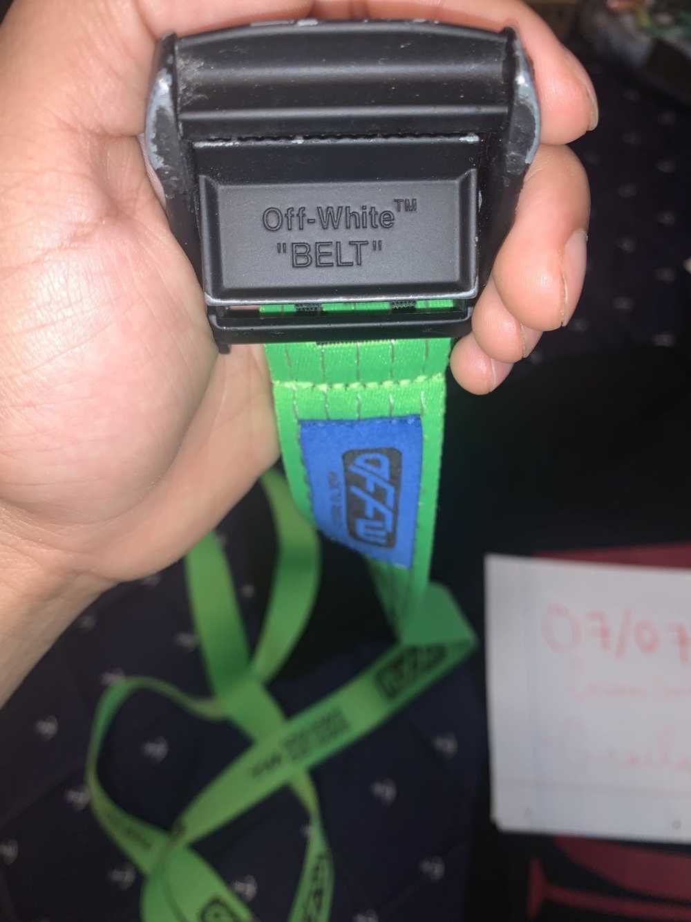 Off-White Green Off-White Industrial Belt - image 2