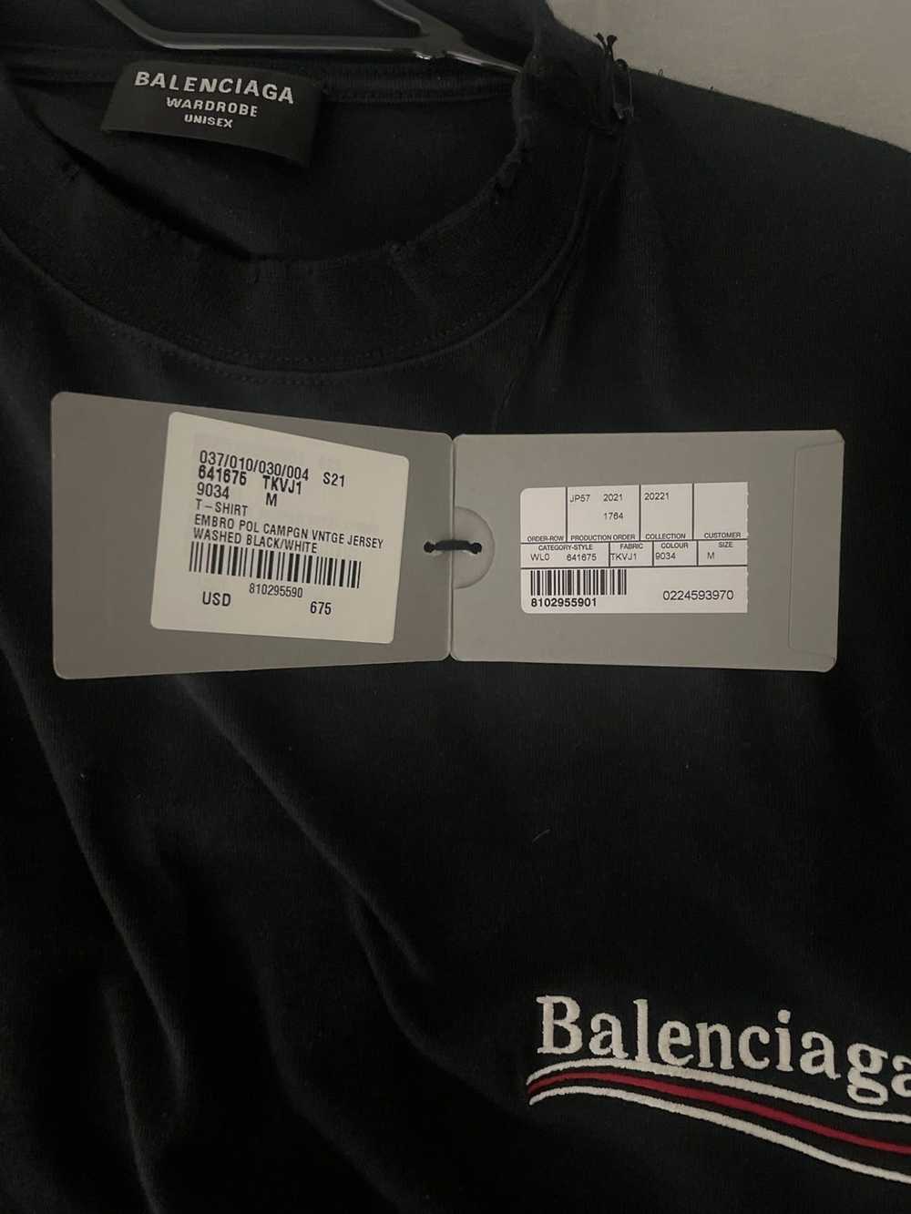 Balenciaga Balenciaga Political Campaign T-Shirt - image 3