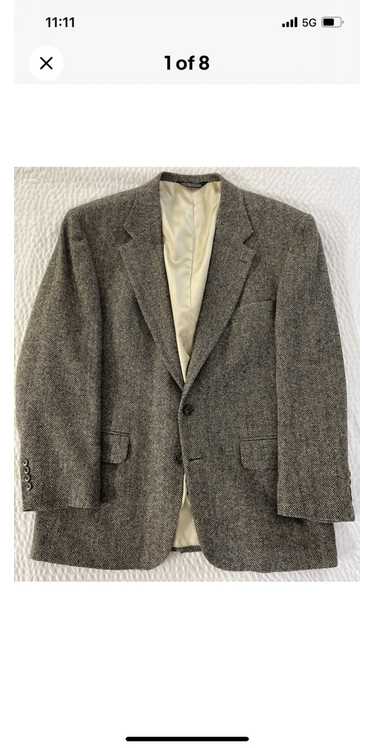 Lands End × Vintage Herringbone Wool Jacket