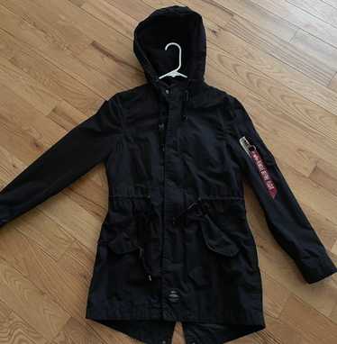 Alpha Industries Parka Light Weight Fishtail - UK LOOK