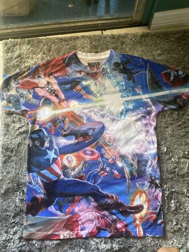 Marvel Comics Marvel full print shirt