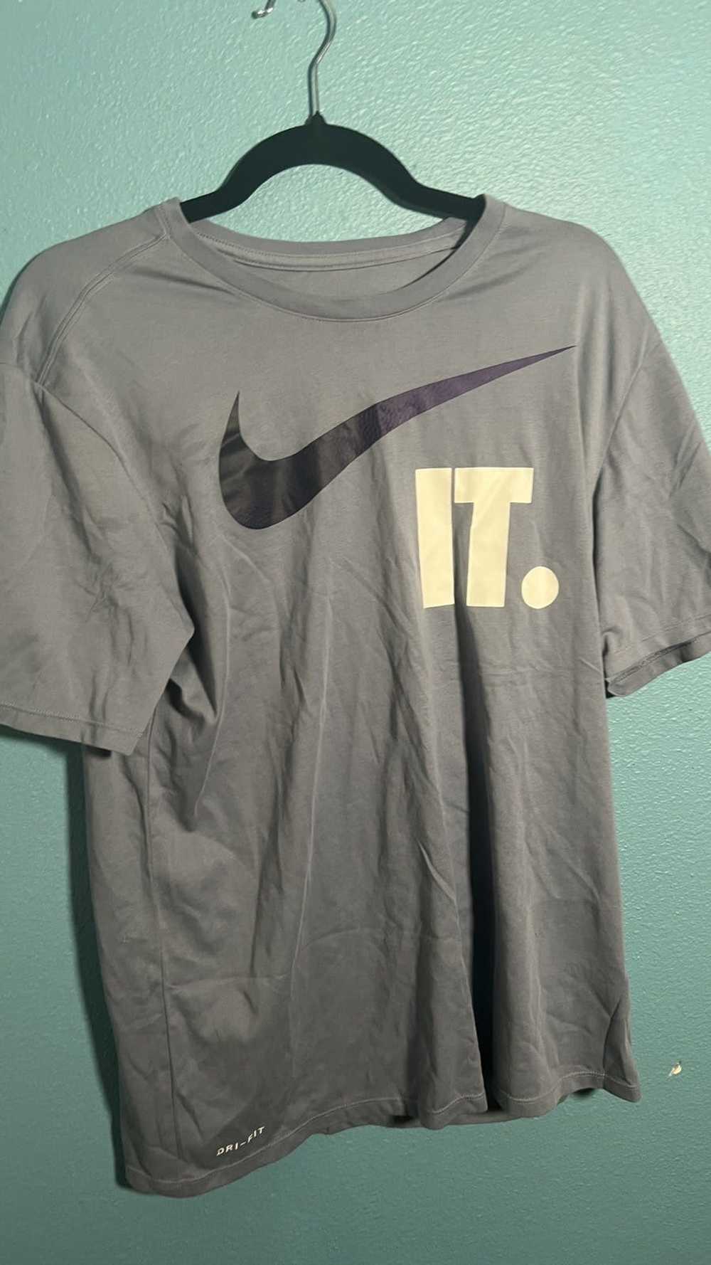 Nike × Vintage The Nike Tee Swoosh IT. Shirt - image 1