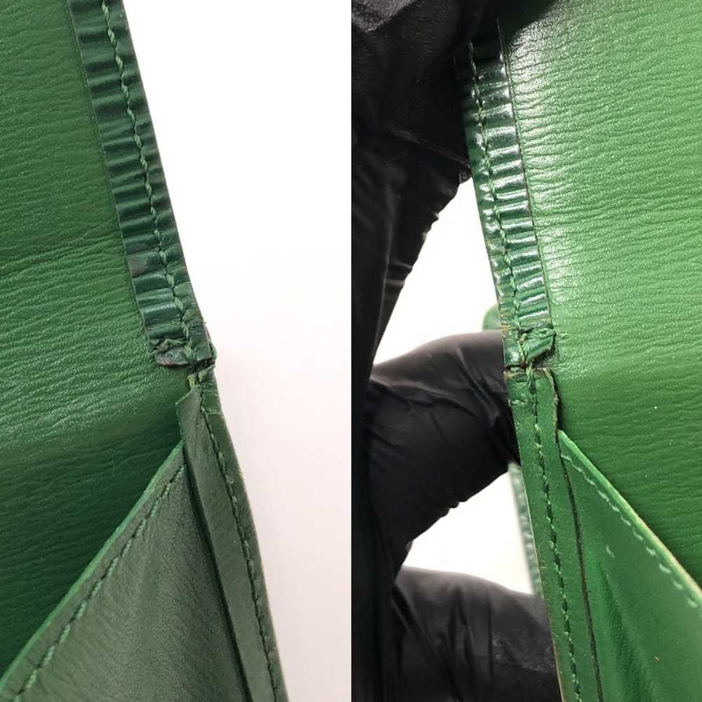 Louis Vuitton Women's Green Epi Leather Trifold W… - image 12