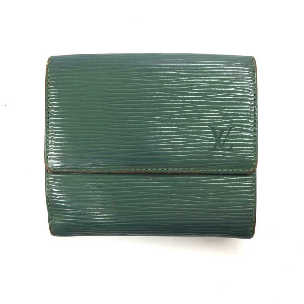 Louis Vuitton Women's Green Epi Leather Trifold W… - image 1