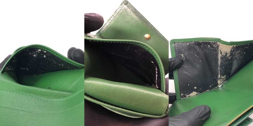 Louis Vuitton Women's Green Epi Leather Trifold W… - image 7