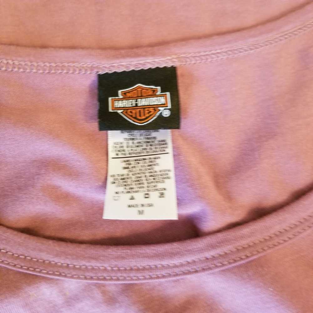 Harley Davidson Harley Davidson M Purple Stretch … - image 3