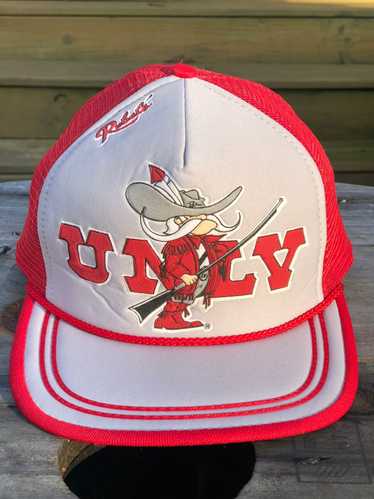 Vintage Vintage 80s UNLV Running Rebels Trucker M… - image 1