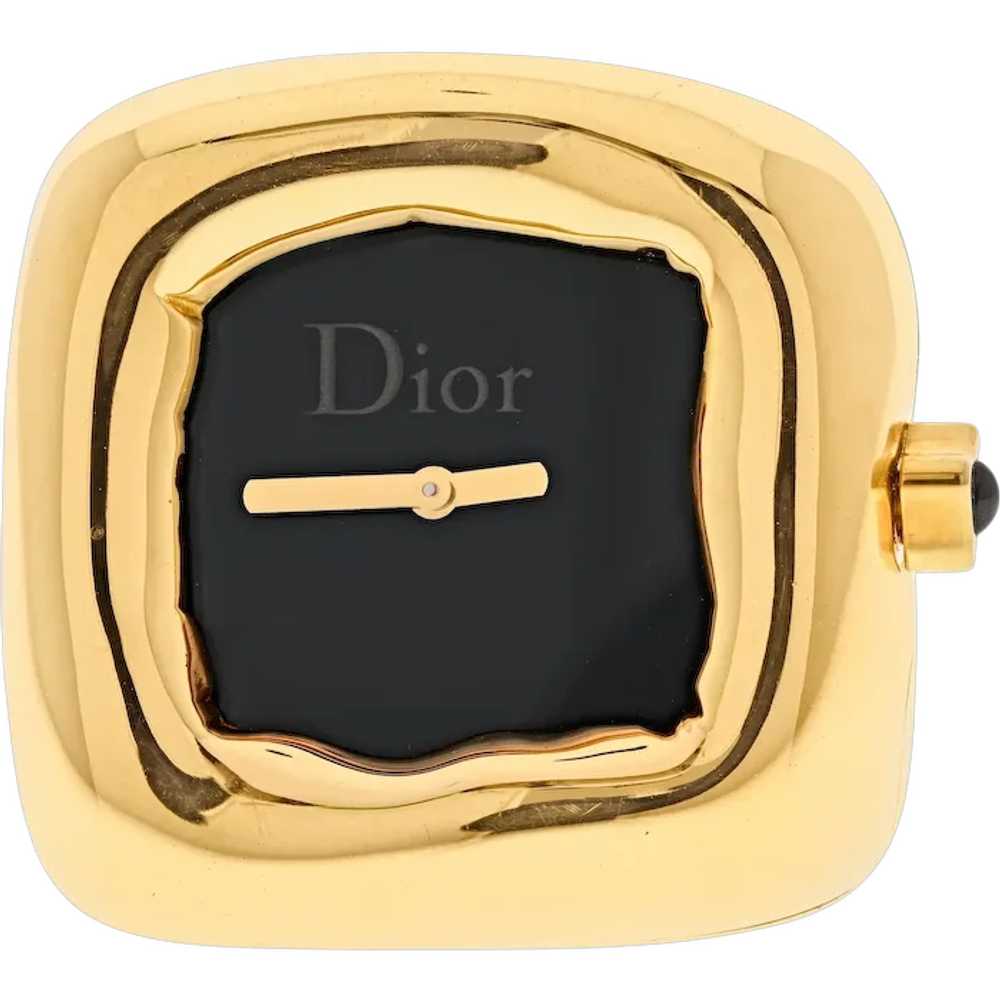 Dior 18K Yellow Gold Nougat Watch Cocktail Fashio… - image 1