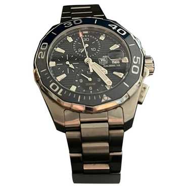 Tag Heuer Aquaracer silver watch - image 1