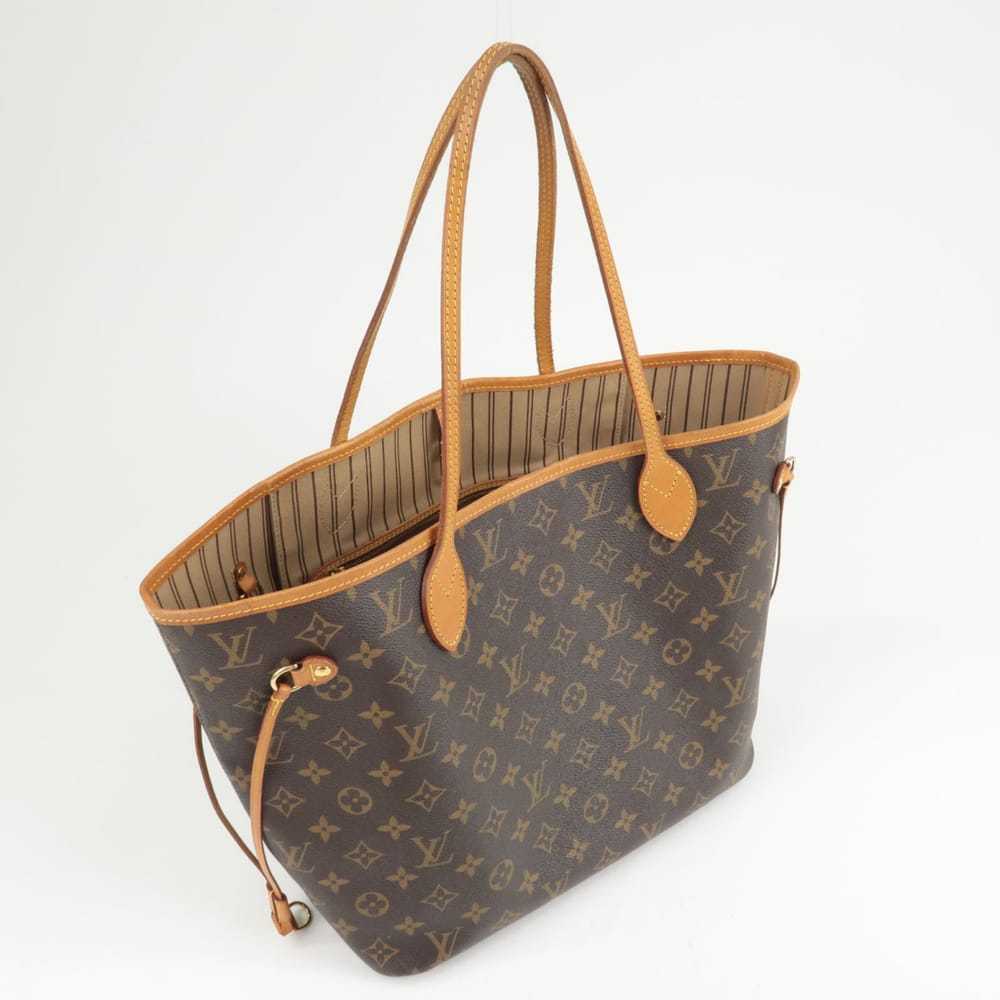 Louis Vuitton Neverfull leather handbag - image 12