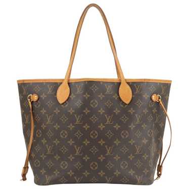 Louis Vuitton Neverfull leather handbag - image 1