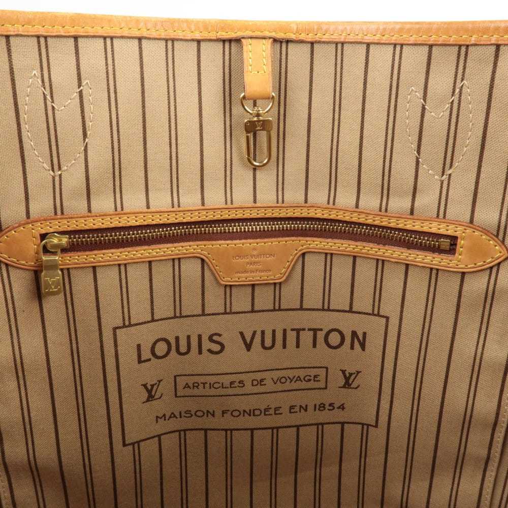 Louis Vuitton Neverfull leather handbag - image 4