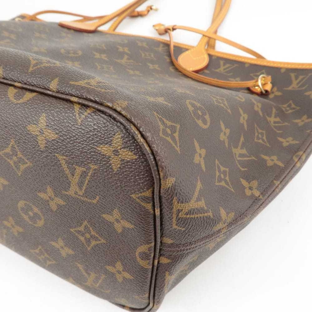 Louis Vuitton Neverfull leather handbag - image 8