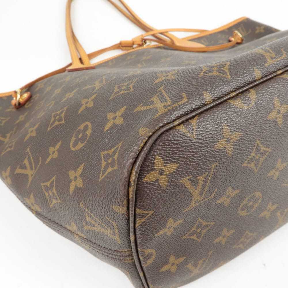 Louis Vuitton Neverfull leather handbag - image 9