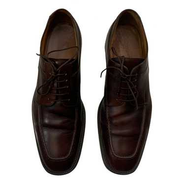 Santoni Leather lace ups - image 1