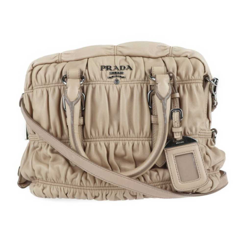 Prada handbag BL0759 nappa leather CAMMEO beige 2… - image 1