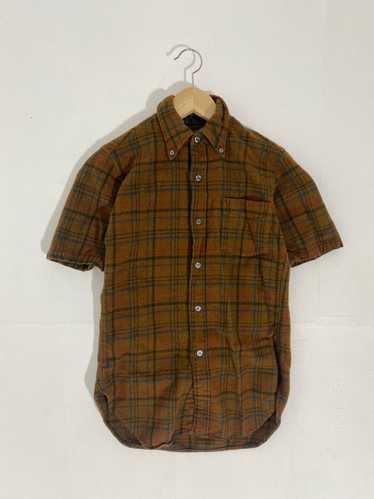 Vintage 1990's Short-Sleeved Red/Brown/Green Pendl