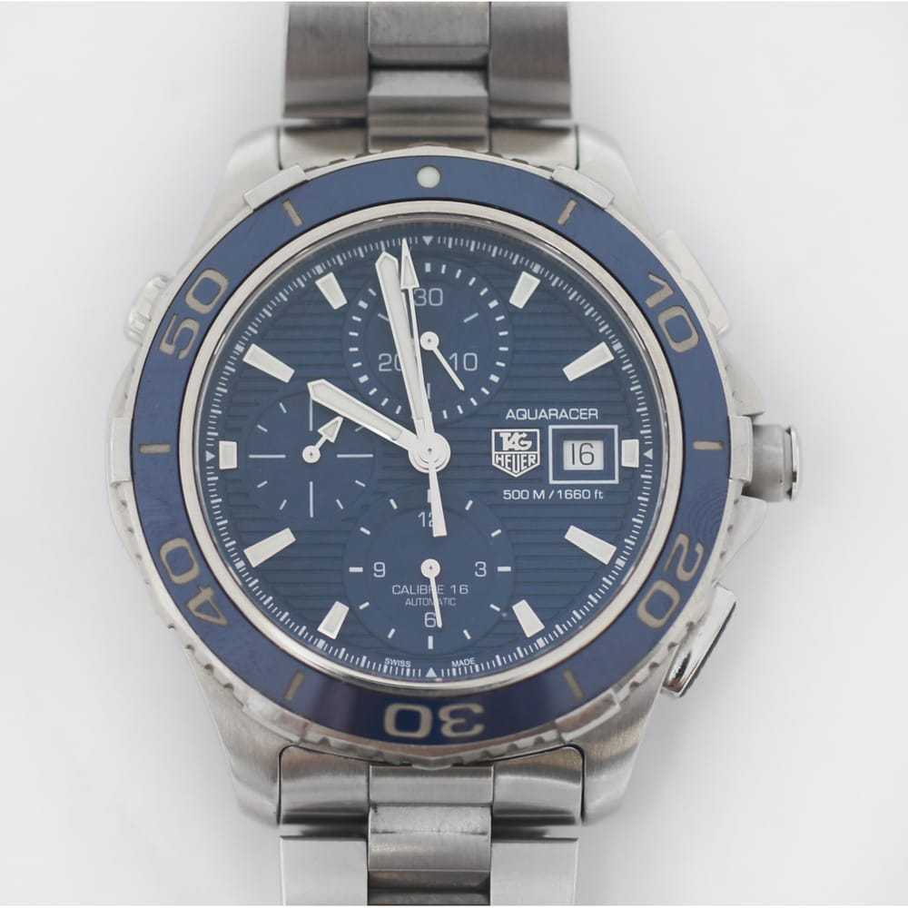 Tag Heuer Aquaracer watch - image 4