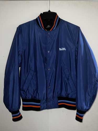 Coach Coach Varsity Jacket Blue/Orange