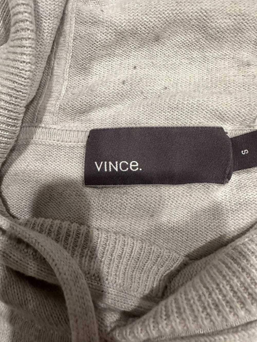 Vince Vince grey striped classy hoodie - image 2