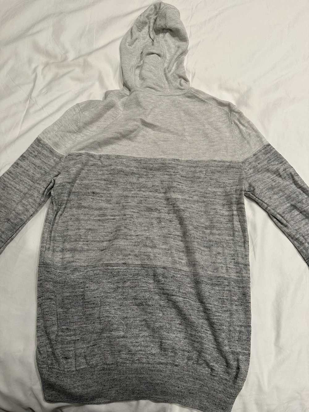 Vince Vince grey striped classy hoodie - image 3