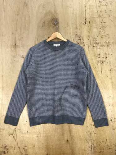 トップス 90s 00s y2k TAKEO KIKUCHI ds knit Takeo Kikuchi Rib Knit Zip Up Archival 90s 00's