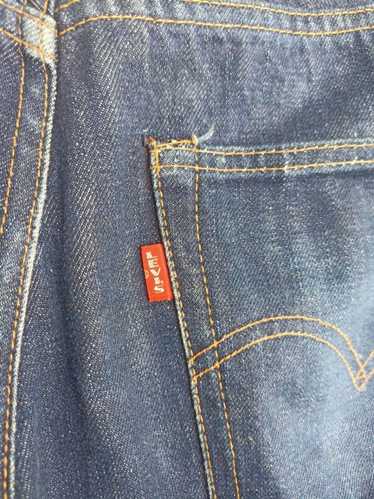 True vintage 60s Levi's 502 big E zipper scovill button 16, Men's Fashion,  Bottoms, Jeans on Carousell