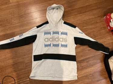 Adidas old logo on sale hoodie