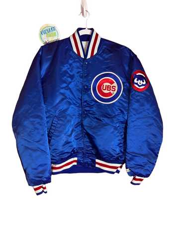 Starter Chicago cubs starter satin jacket blue rar