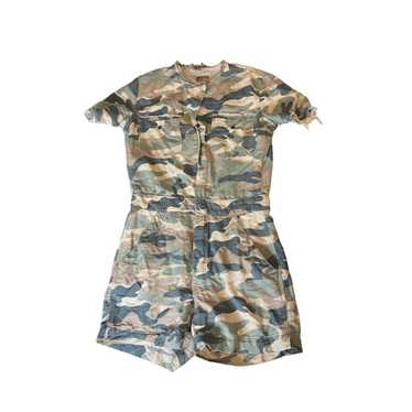 Mother Denim MOTHER The Fixer cut Camo Romper Dis… - image 1