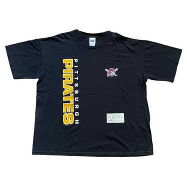 Vintage Pittsburgh Pirates T Shirt 1989 Mens Small Black MLB 80s Vtg 1980s