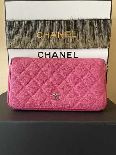 Chanel Chanel Caviar Quilted CC Large Gusset Zip … - image 1