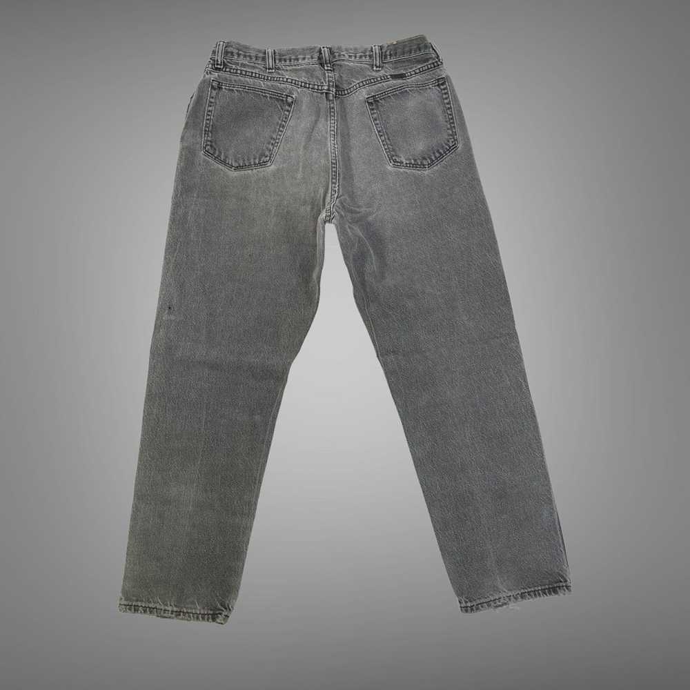 Vintage × Wrangler Vintage 1980s wrangler faded d… - image 3