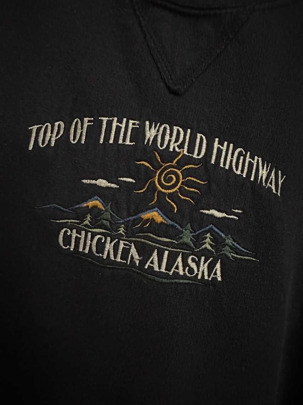 Vintage vintage "top of the world" Alaska crewneck - image 2