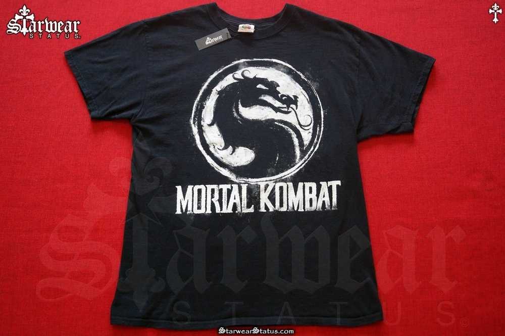 Fruit Of The Loom Mortal Kombat Vintage 90s Drago… - image 1