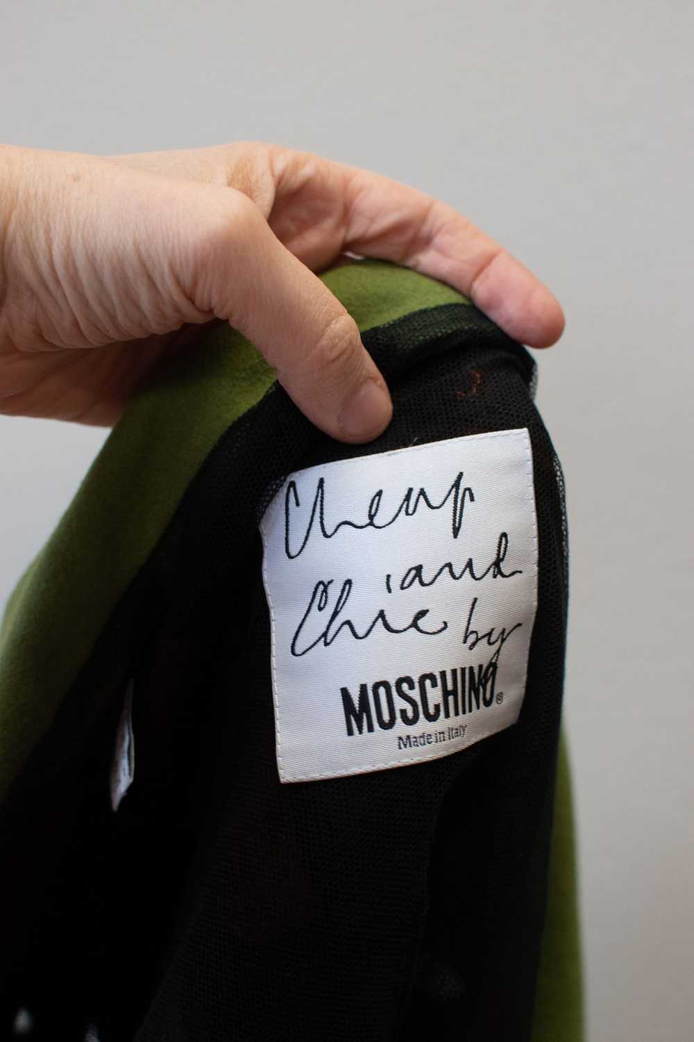 1990s Leaf Blazer | Moschino Cheap & Chic - image 8