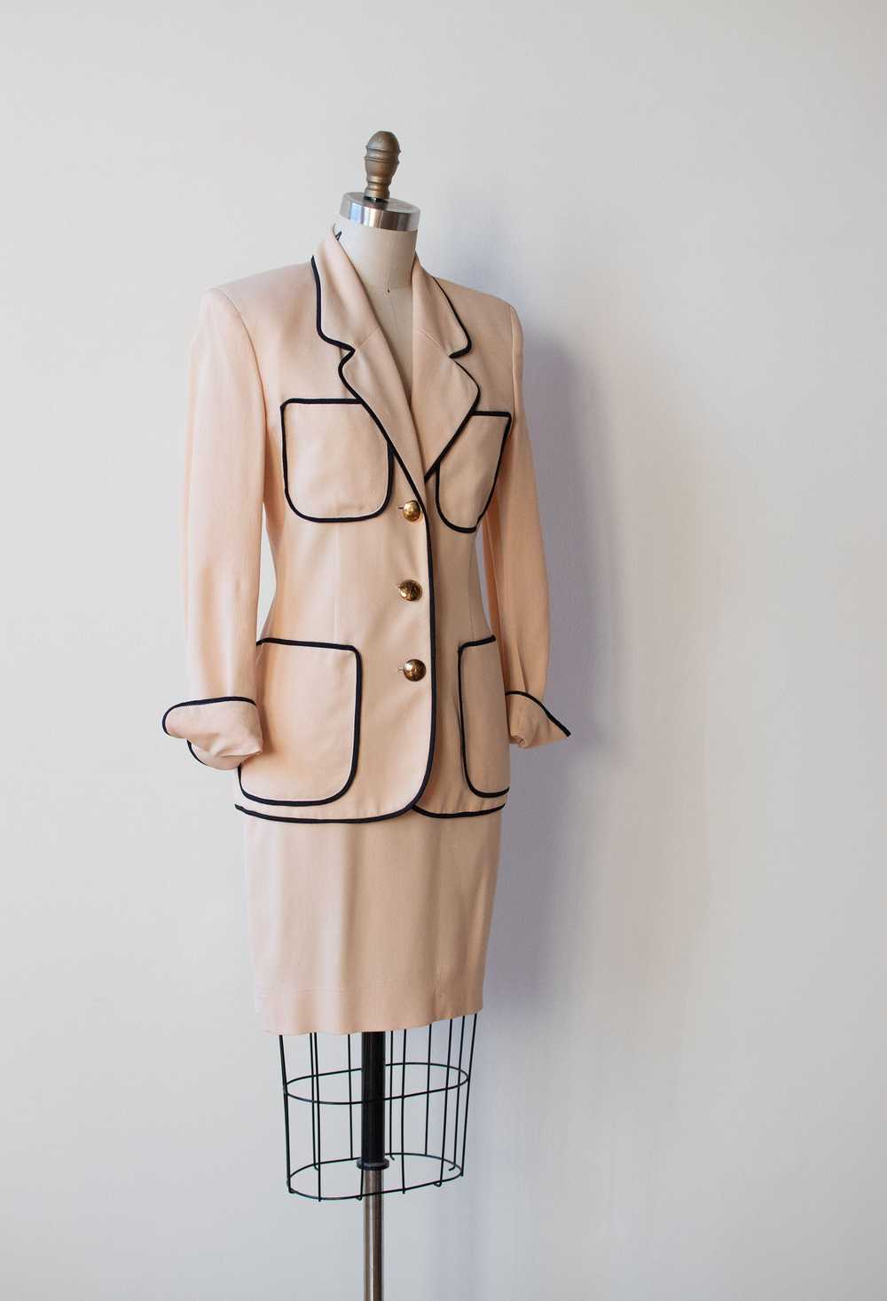 1980s Cream Suit | Moschino Cheap & Chic - image 9