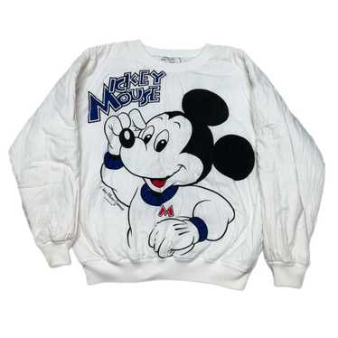 Vintage 80s Mickey Mouse Sweatshirt / Walt Disney Production / Americanwear deals / Mirror Print