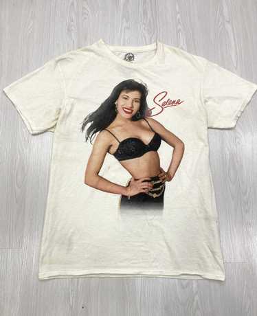 Band Tees × Rap Tees × Vintage Selena Rap tee Whi… - image 1