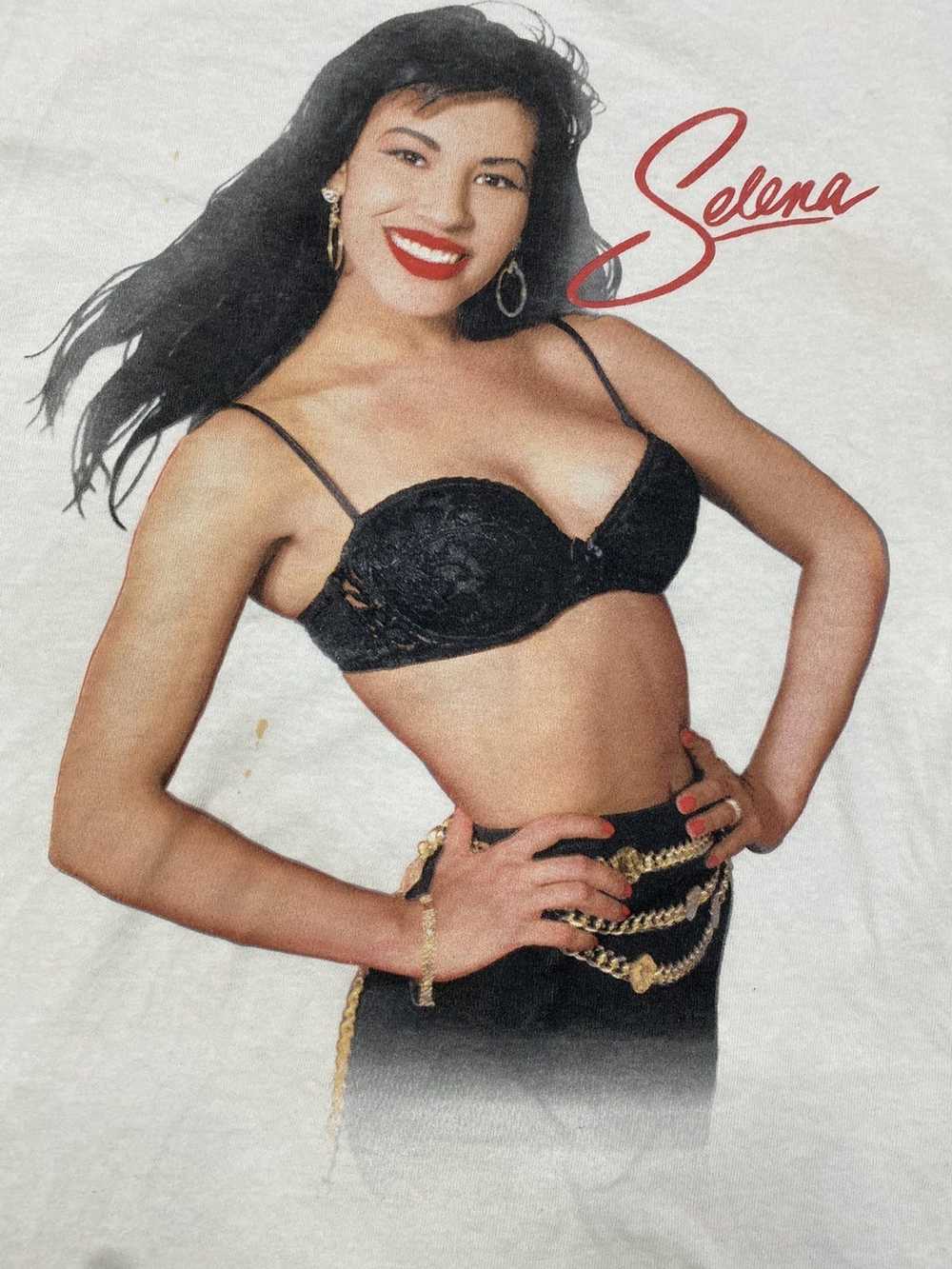 Band Tees × Rap Tees × Vintage Selena Rap tee Whi… - image 2