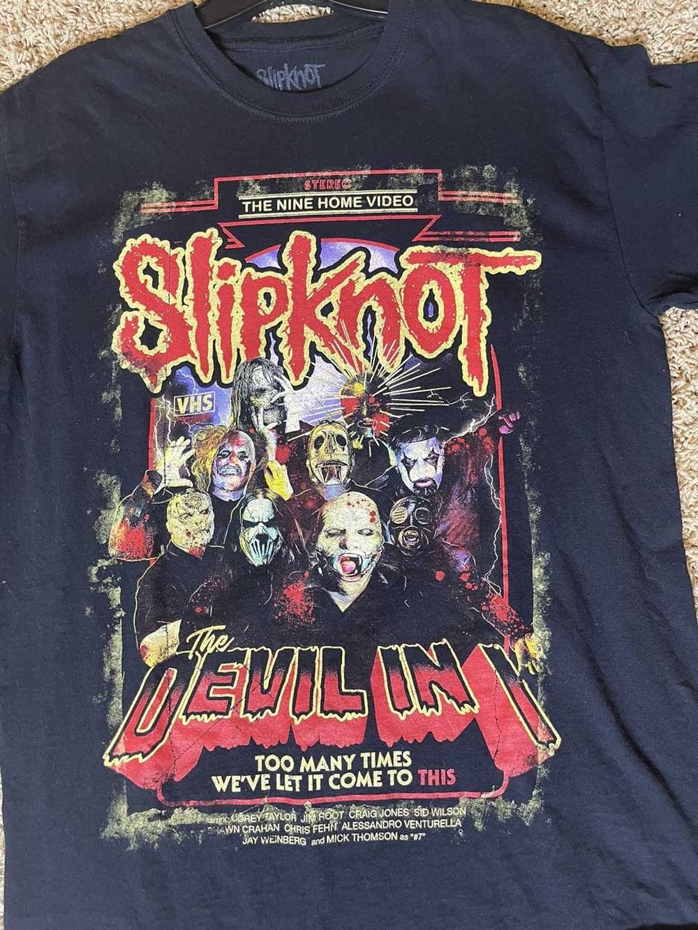 Band Tees × Slipknot × Streetwear Slipknot Merch … - image 3