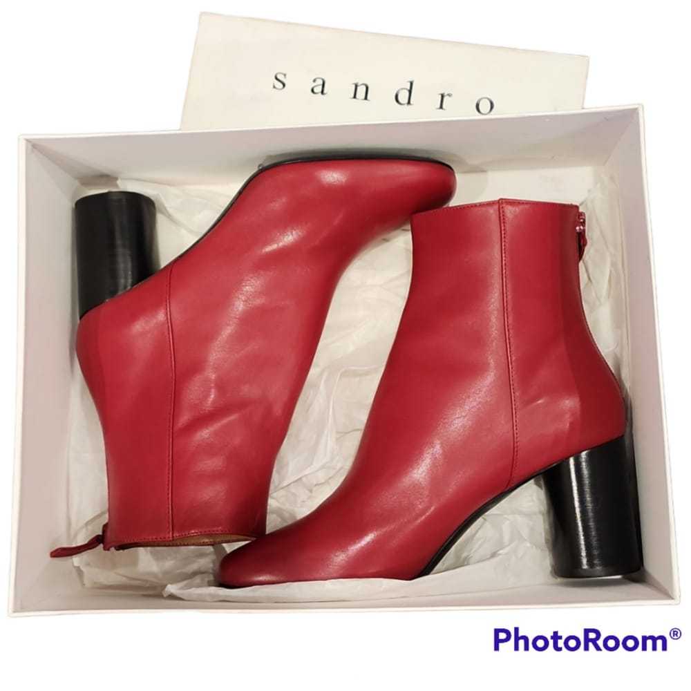 Sandro Fall Winter 2020 leather ankle boots - image 3