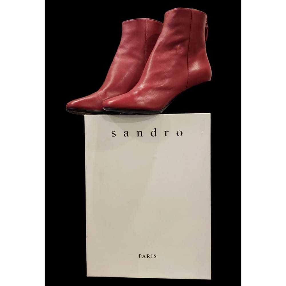 Sandro Fall Winter 2020 leather ankle boots - image 7