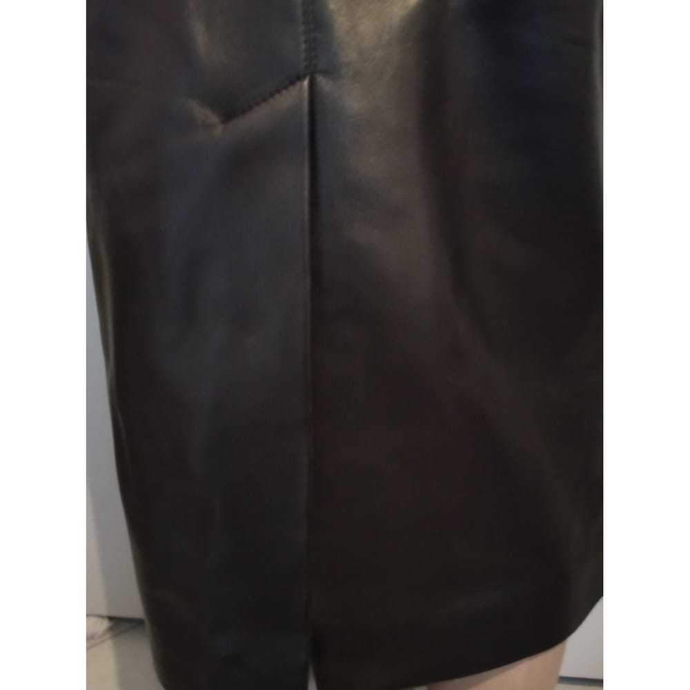 Tom Ford Leather mid-length skirt - image 5