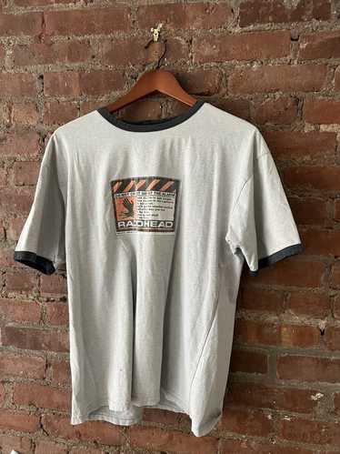 Vintage Vintage Radiohead Ok Computer Ringer T-shi