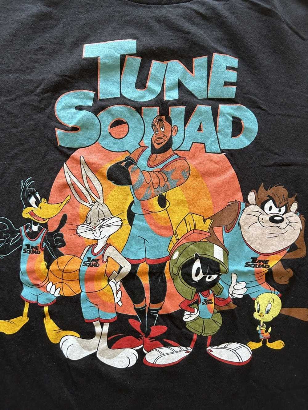 Streetwear × Vintage Looney Tunes Space Jam 2 T S… - image 2