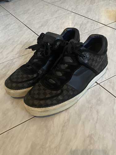 Louis Vuitton Tower Damier Woven Leather Sneakers