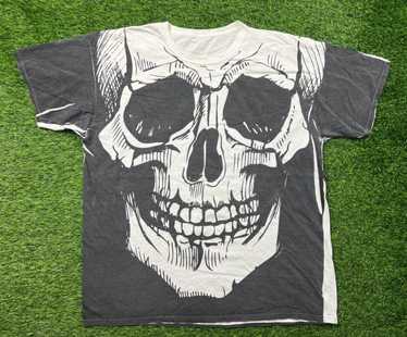 Liquid Blue × Skulls × Streetwear (B265) skull ov… - image 1