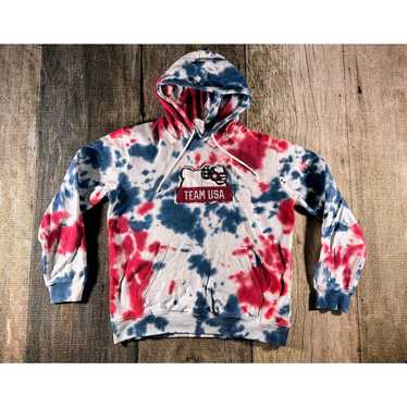 Urban Outfitters Hello Kitty X Team USA Tie-Dye H… - image 1