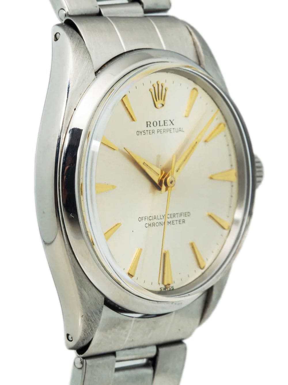 Rolex pre-owned Oyster Perpetual 34mm - Silver - image 3